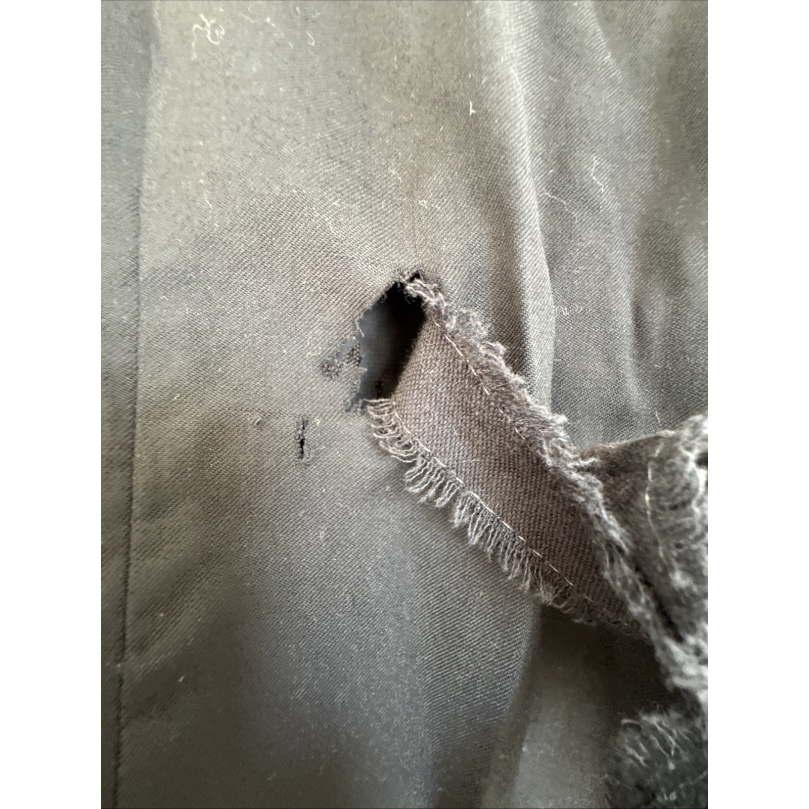 Kamperett X Anaise The Uniform Wool Black Vest Size Medium — image 7 of 8